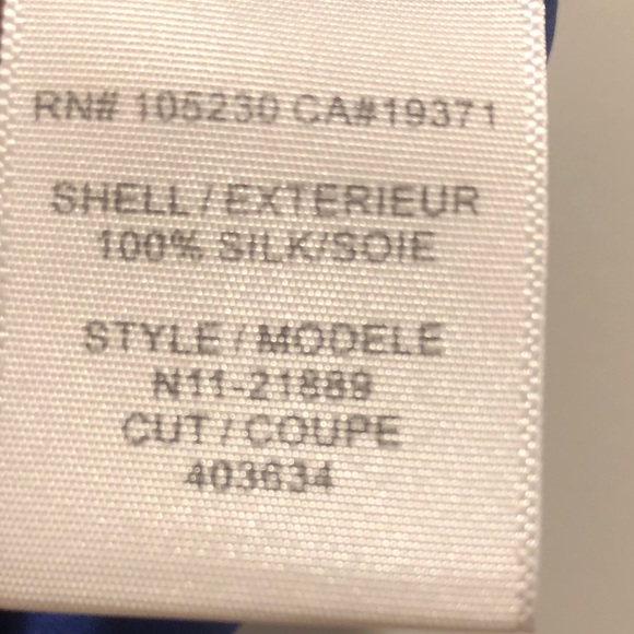 Joie blue silk tie top 💙 accepting offers :) - Picture 4 of 5